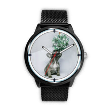 Load image into Gallery viewer, Boston Terrier Puppy Print Wrist Watch - Free Shipping