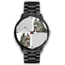 Load image into Gallery viewer, Cane Corso B/W Print Wrist Watch- Free Shipping