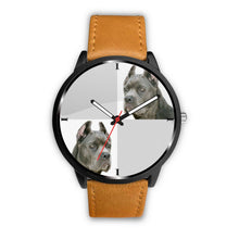 Load image into Gallery viewer, Cane Corso B/W Print Wrist Watch- Free Shipping