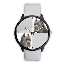Load image into Gallery viewer, Cane Corso B/W Print Wrist Watch- Free Shipping