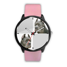 Load image into Gallery viewer, Cane Corso B/W Print Wrist Watch- Free Shipping