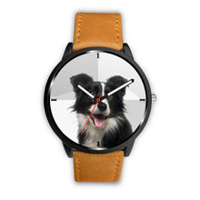Load image into Gallery viewer, Cute Border Collie Dog Print Wrist Watch- Free Shipping