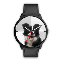 Load image into Gallery viewer, Cute Border Collie Dog Print Wrist Watch- Free Shipping