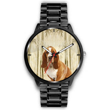 Load image into Gallery viewer, Cute Basset Hound Print Wrist Watch - Free Shipping