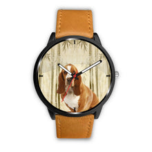 Load image into Gallery viewer, Cute Basset Hound Print Wrist Watch - Free Shipping