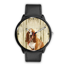 Load image into Gallery viewer, Cute Basset Hound Print Wrist Watch - Free Shipping
