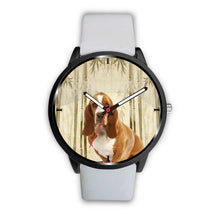 Load image into Gallery viewer, Cute Basset Hound Print Wrist Watch - Free Shipping