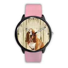 Load image into Gallery viewer, Cute Basset Hound Print Wrist Watch - Free Shipping