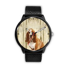 Load image into Gallery viewer, Cute Basset Hound Print Wrist Watch - Free Shipping