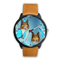 Load image into Gallery viewer, Cute Collie Dog Print Wrist Watch - Free Shipping