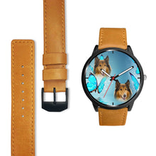 Load image into Gallery viewer, Cute Collie Dog Print Wrist Watch - Free Shipping