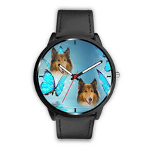 Load image into Gallery viewer, Cute Collie Dog Print Wrist Watch - Free Shipping