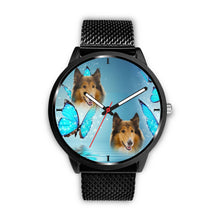 Load image into Gallery viewer, Cute Collie Dog Print Wrist Watch - Free Shipping