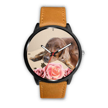 Load image into Gallery viewer, Cute Irish Setter Dog Print Wrist Watch-Free Shipping