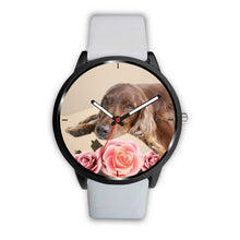 Load image into Gallery viewer, Cute Irish Setter Dog Print Wrist Watch-Free Shipping