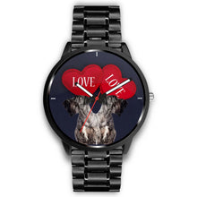 Load image into Gallery viewer, Cesky Terrier Love Print Wrist Watch-Free Shipping