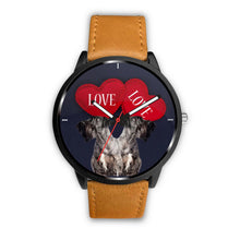 Load image into Gallery viewer, Cesky Terrier Love Print Wrist Watch-Free Shipping