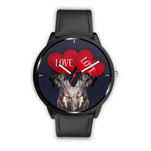 Load image into Gallery viewer, Cesky Terrier Love Print Wrist Watch-Free Shipping