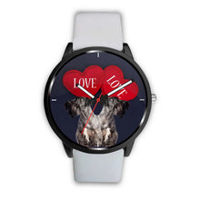 Load image into Gallery viewer, Cesky Terrier Love Print Wrist Watch-Free Shipping