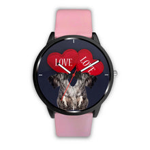 Load image into Gallery viewer, Cesky Terrier Love Print Wrist Watch-Free Shipping