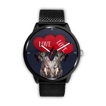 Load image into Gallery viewer, Cesky Terrier Love Print Wrist Watch-Free Shipping