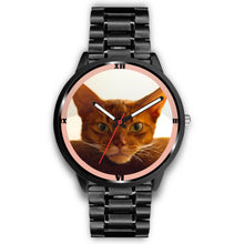 Load image into Gallery viewer, Lovely Abyssinian Cat Print Wrist Watch - Free Shipping