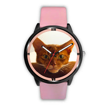 Load image into Gallery viewer, Lovely Abyssinian Cat Print Wrist Watch - Free Shipping
