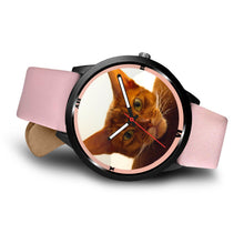 Load image into Gallery viewer, Lovely Abyssinian Cat Print Wrist Watch - Free Shipping
