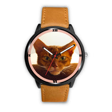 Load image into Gallery viewer, Lovely Abyssinian Cat Print Wrist Watch - Free Shipping
