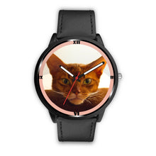 Load image into Gallery viewer, Lovely Abyssinian Cat Print Wrist Watch - Free Shipping