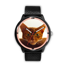 Load image into Gallery viewer, Lovely Abyssinian Cat Print Wrist Watch - Free Shipping