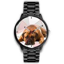 Load image into Gallery viewer, Bullmastiff Dog Print Wrist Watch - Free Shipping