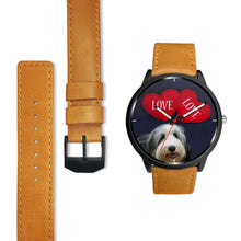 Load image into Gallery viewer, Cute Bearded Collie Love Print Wrist Watch-Free Shipping