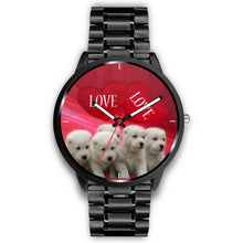 Load image into Gallery viewer, Central Asian Shepherd Puppies Print Wrist Watch-Free Shipping
