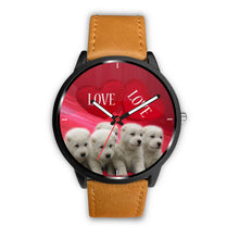Load image into Gallery viewer, Central Asian Shepherd Puppies Print Wrist Watch-Free Shipping