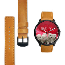 Load image into Gallery viewer, Central Asian Shepherd Puppies Print Wrist Watch-Free Shipping