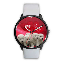 Load image into Gallery viewer, Central Asian Shepherd Puppies Print Wrist Watch-Free Shipping