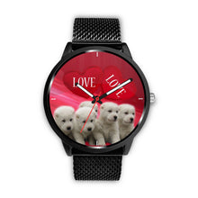 Load image into Gallery viewer, Central Asian Shepherd Puppies Print Wrist Watch-Free Shipping