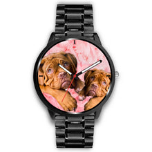 Load image into Gallery viewer, Cute Bordeaux Mastiff Print Wrist Watch - Free Shipping
