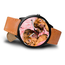 Load image into Gallery viewer, Cute Bordeaux Mastiff Print Wrist Watch - Free Shipping