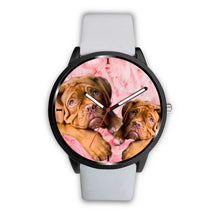 Load image into Gallery viewer, Cute Bordeaux Mastiff Print Wrist Watch - Free Shipping