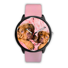Load image into Gallery viewer, Cute Bordeaux Mastiff Print Wrist Watch - Free Shipping