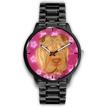 Load image into Gallery viewer, Chinese Shar Pei Dog Print Wrist Watch - Free Shipping