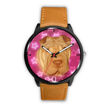 Load image into Gallery viewer, Chinese Shar Pei Dog Print Wrist Watch - Free Shipping
