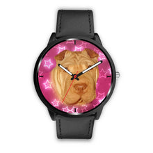 Load image into Gallery viewer, Chinese Shar Pei Dog Print Wrist Watch - Free Shipping