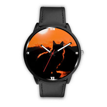 Load image into Gallery viewer, Cat Shadow Print Wrist Watch - Free Shipping