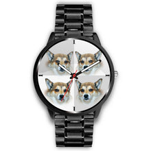 Load image into Gallery viewer, Cute Norwegian Lundehund Print Wrist Watch - Free Shipping