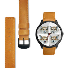 Load image into Gallery viewer, Cute Norwegian Lundehund Print Wrist Watch - Free Shipping
