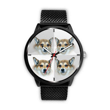 Load image into Gallery viewer, Cute Norwegian Lundehund Print Wrist Watch - Free Shipping