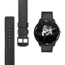 Load image into Gallery viewer, Cute English Foxhound with Puppy Print Wrist Watch-Free Shipping